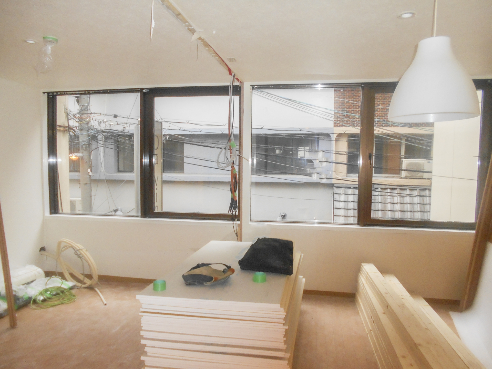 テナントの入居工事