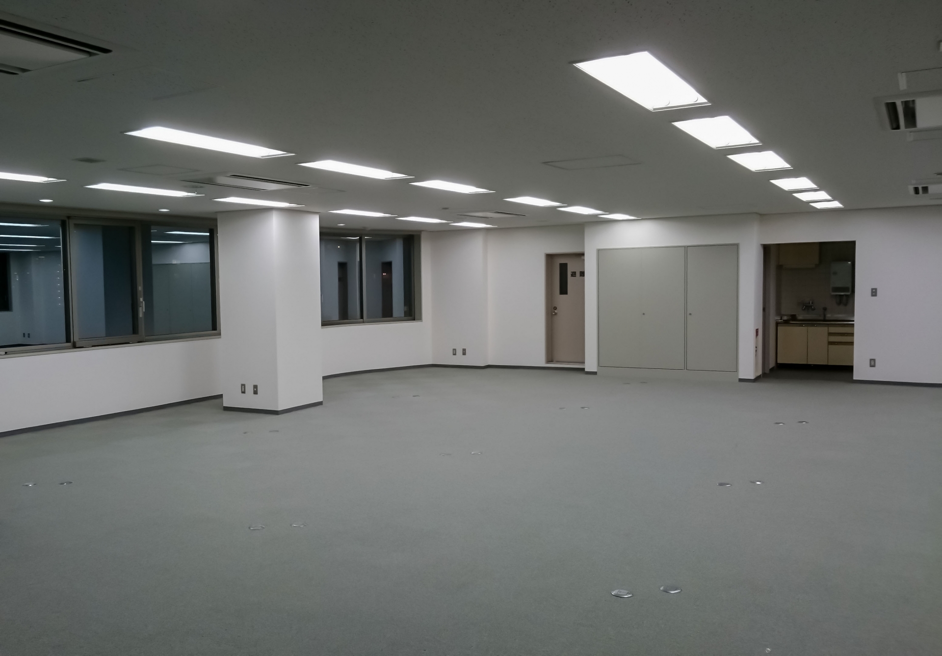 原状回復したオフィス